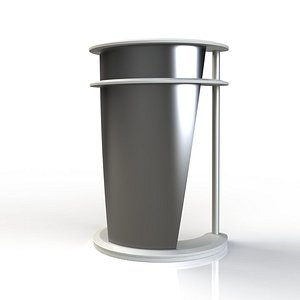 stand computer desk furniture office 3d max