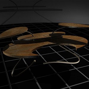 writing desk - moth 3ds