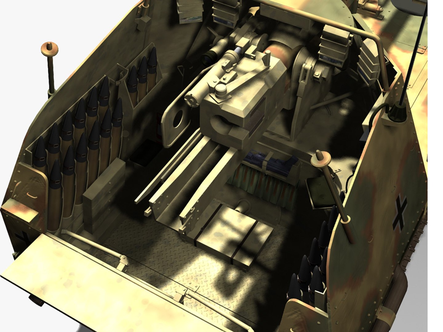 Tank Marder 3d Model