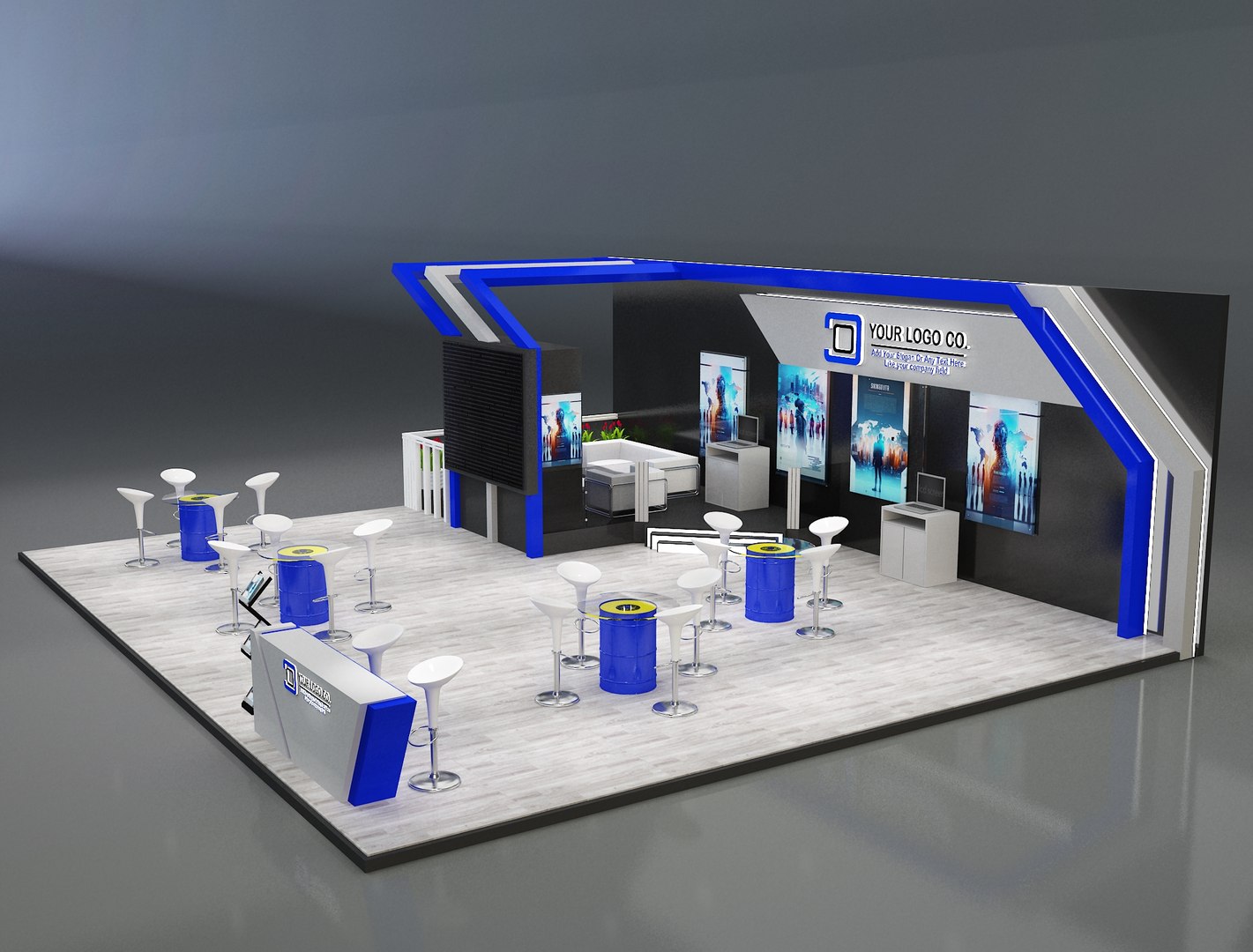 3D stand exhibition booth https://p.turbosquid.com/ts-thumb/fN/hVUXjk/PY/b6/jpg/1699088698/1920x1080/fit_q87/1276a3f0c5c4fc9ee8f5e4b6cdf4d55c2010d2d7/b6.jpg
