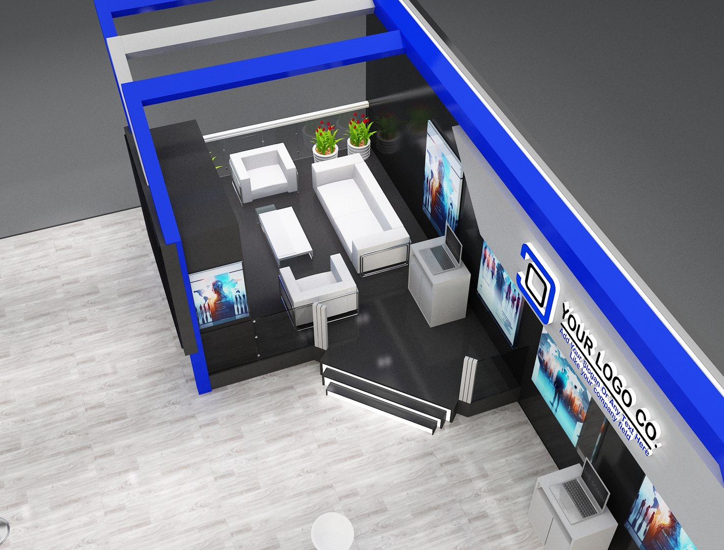 3D stand exhibition booth https://p.turbosquid.com/ts-thumb/fN/hVUXjk/cy/b5/jpg/1699088691/1920x1080/fit_q87/8ffdb315ee5c42a815973429226d92b24d4077aa/b5.jpg