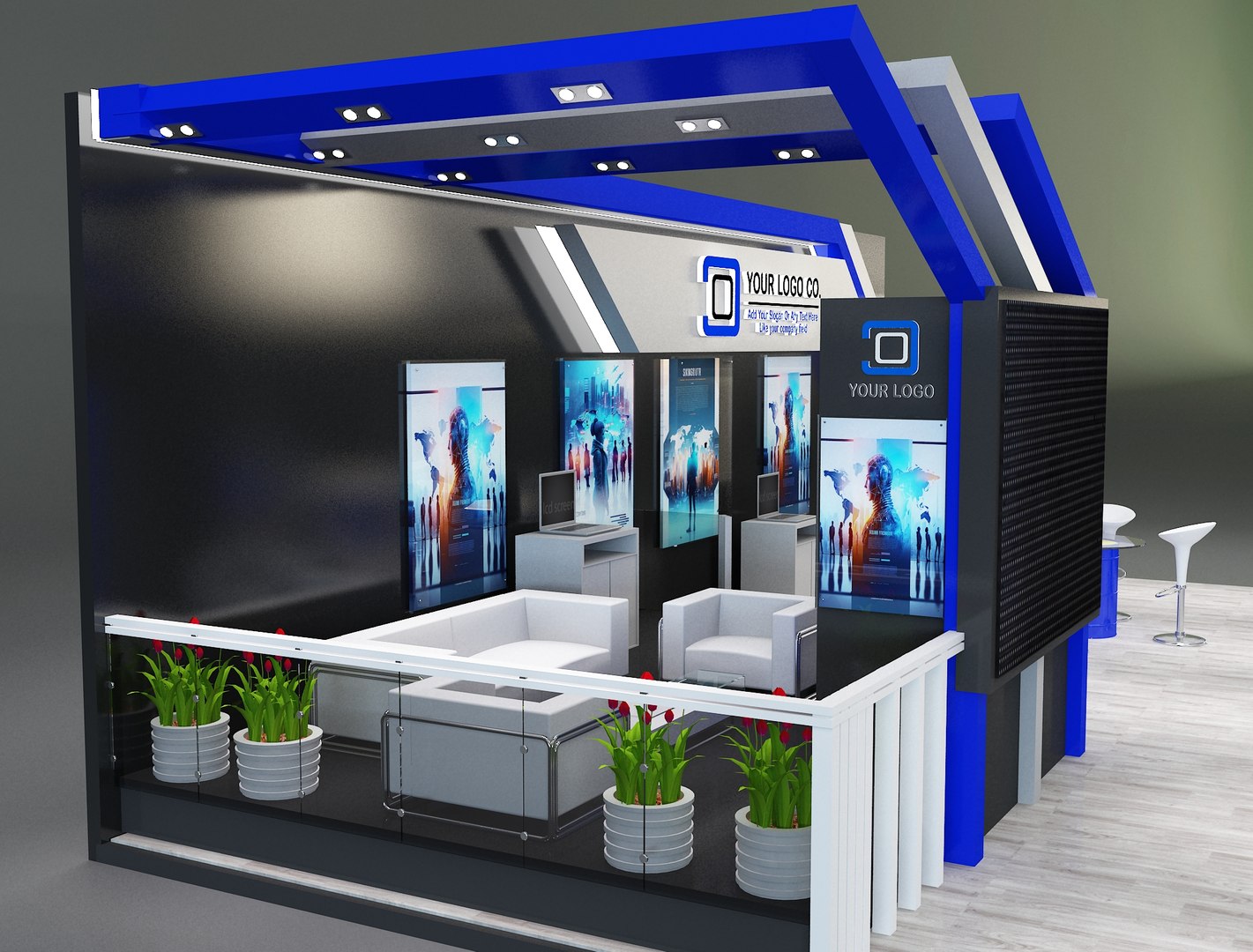 3D stand exhibition booth https://p.turbosquid.com/ts-thumb/fN/hVUXjk/lx/b9/jpg/1699088717/1920x1080/fit_q87/d6639967c7bbcfae2e5c9d8a9760e1fb8d6ba582/b9.jpg