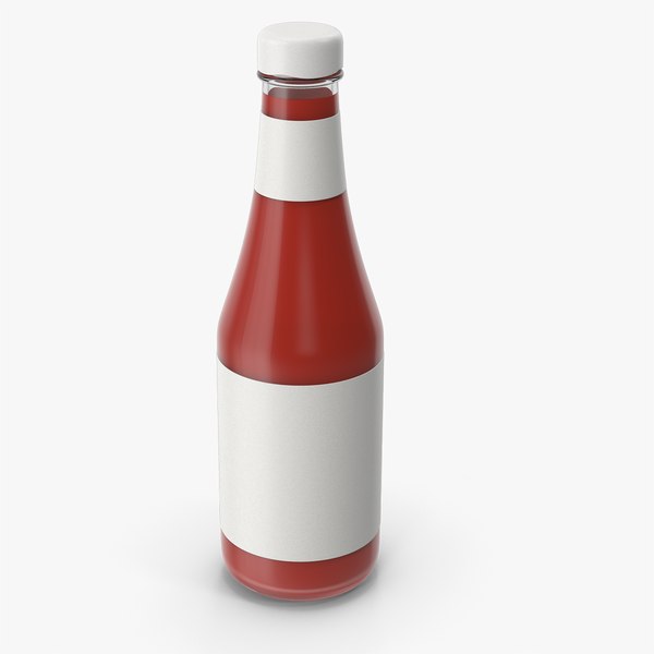 3D model Ketchup Bottle