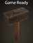 3d old hammer model