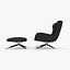Minotti Jensen Fauteuil & Ottomane
