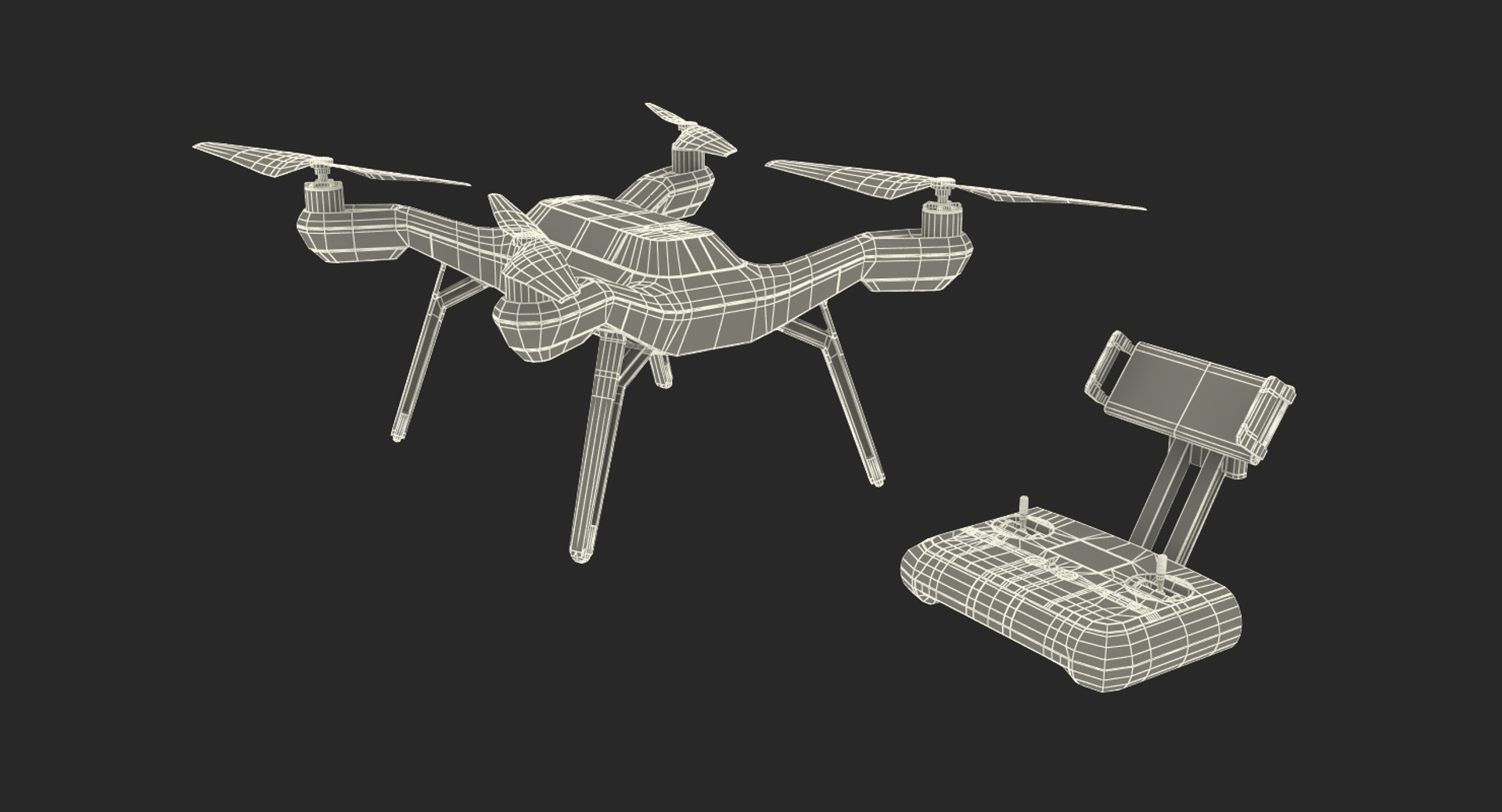 3D 3dr Solo Drone Quadcopter Model - TurboSquid 1172255