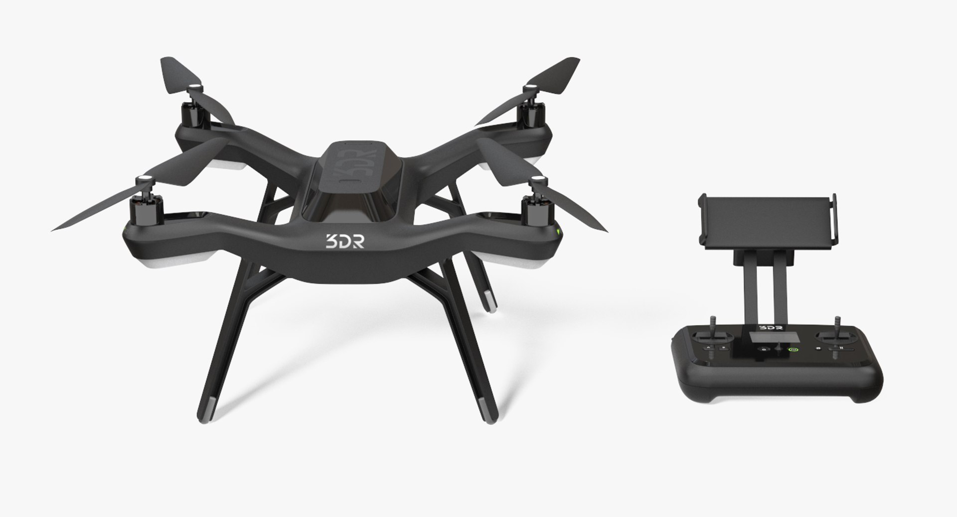 3D 3dr Solo Drone Quadcopter Model - TurboSquid 1172255
