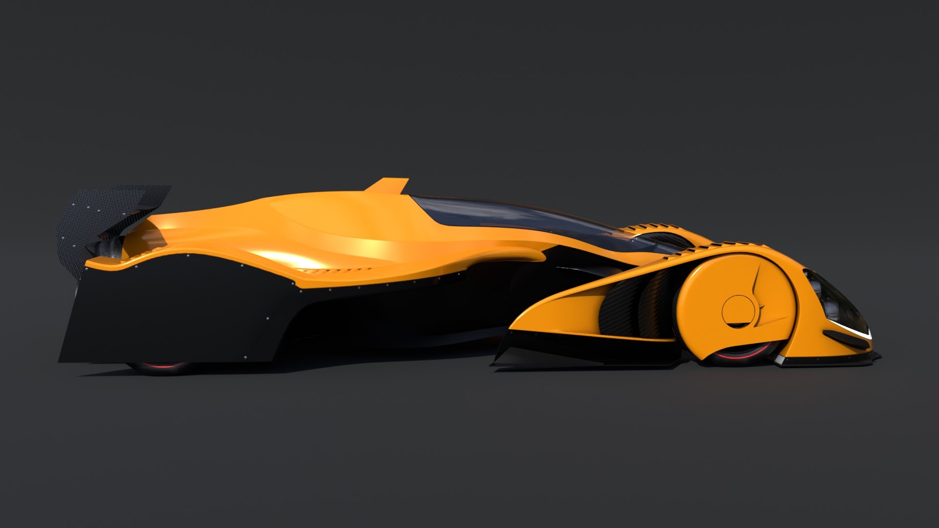 3D F1 Concept Racing Car 4K PBR Model - TurboSquid 2356622