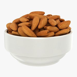 Almonds in Bowl