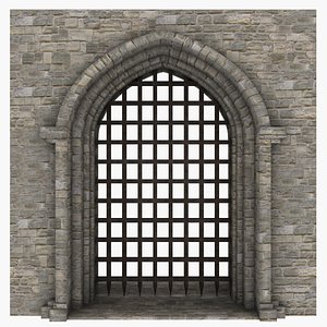 3D Gothic gate