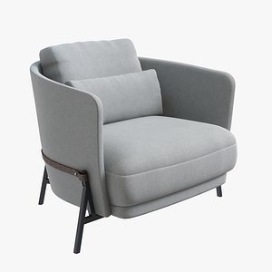 armchair interior design 3D model
