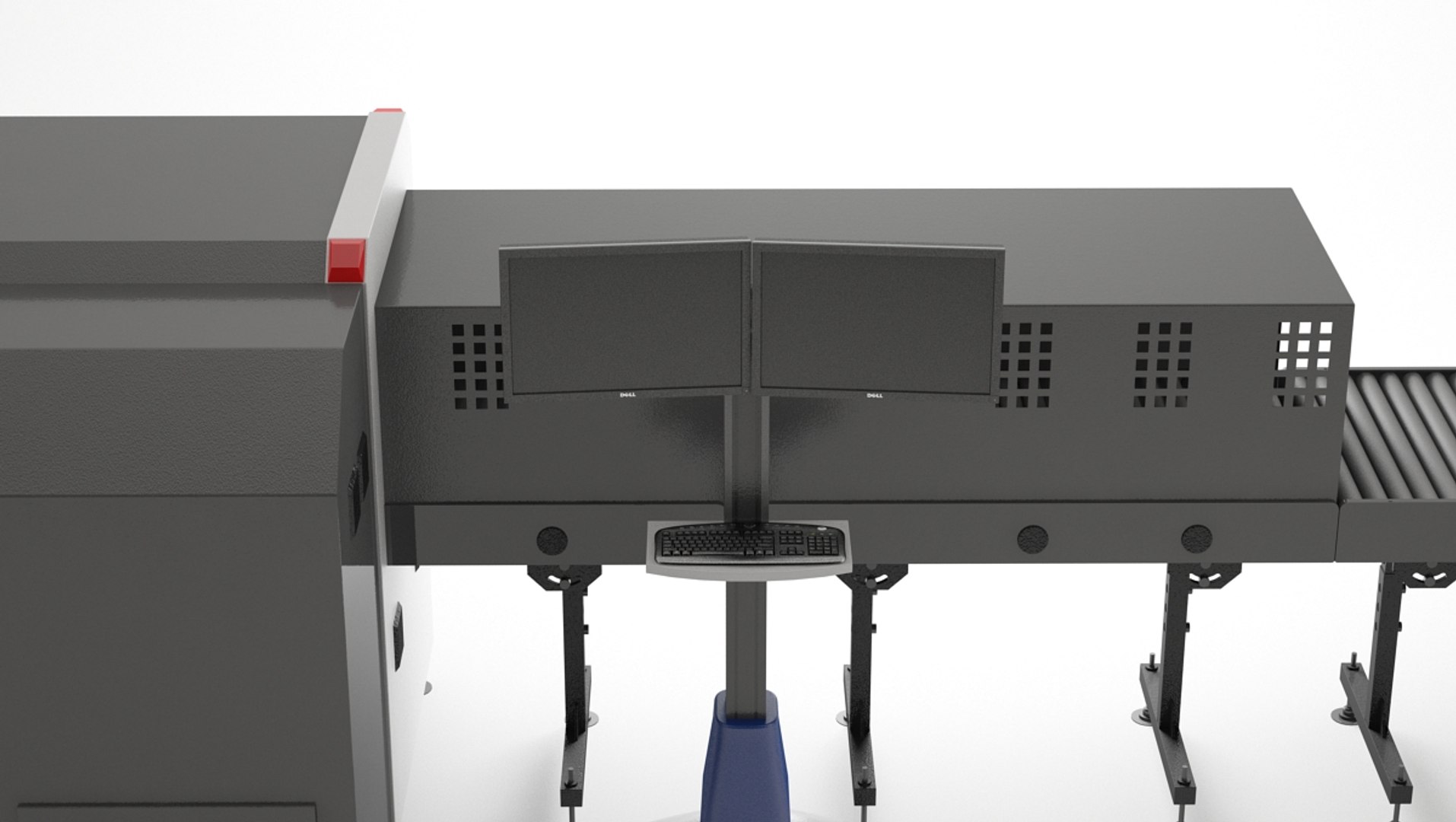 3d Rapiscan X-ray Machine Model
