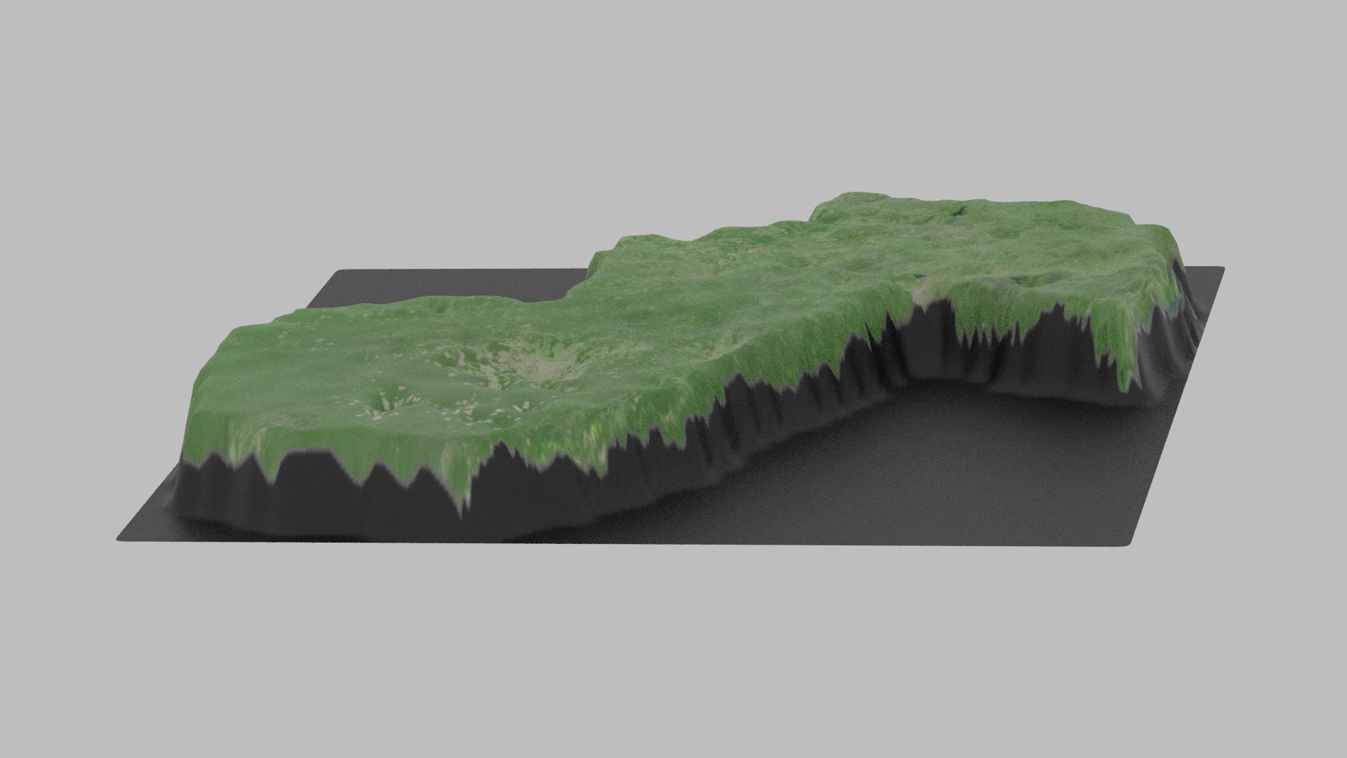 3D Paraguay Map Country Model - TurboSquid 2076305