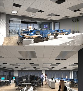 3D 3d-scenes - office 01