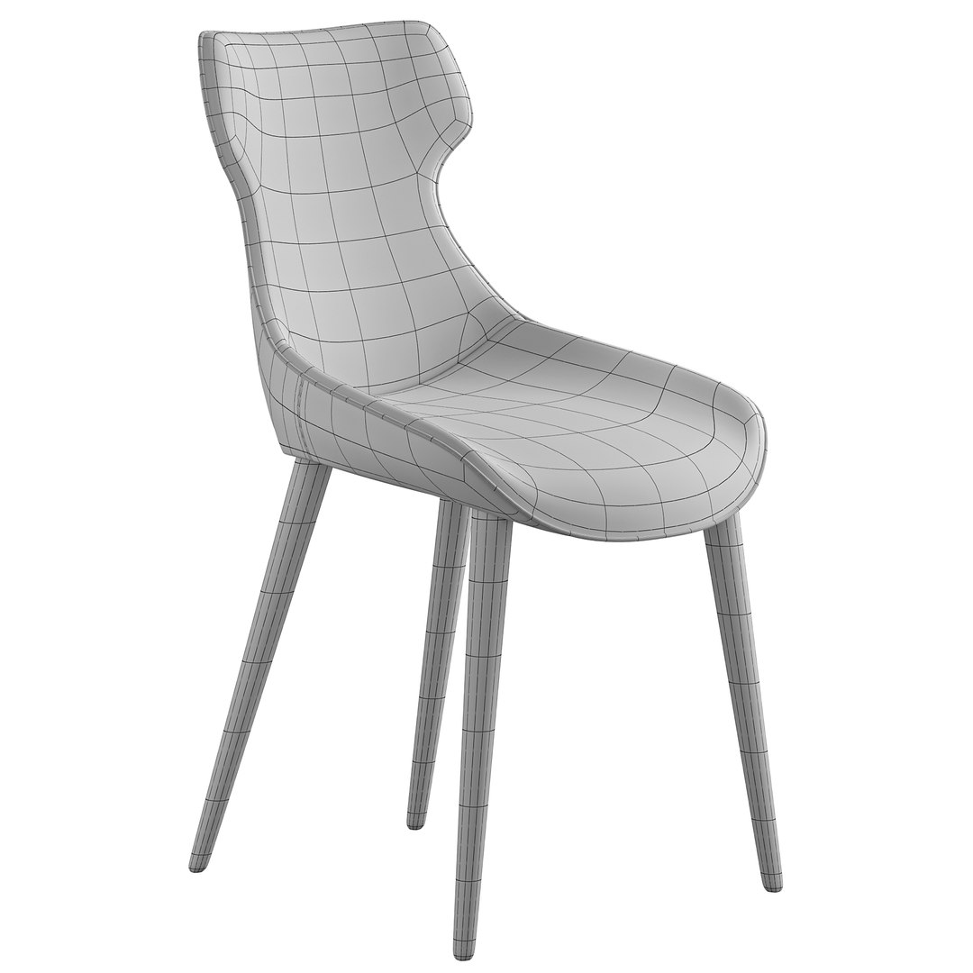 Nelly Chair By Collinet 3D - TurboSquid 1939088