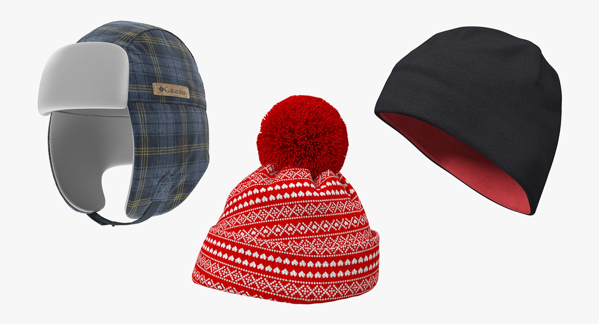 winter hats model https://p.turbosquid.com/ts-thumb/fN/v0OrSX/DLp4VDq6/winterhatscollectionmb3dmodel002/jpg/1567828930/1920x1080/fit_q87/3f64c8c5f389b70d52cecb1734324f17912c8170/winterhatscollectionmb3dmodel002.jpg