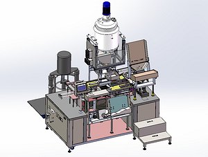 Blood Collection Tube Feeding Machine 3D CAD Model 3D model