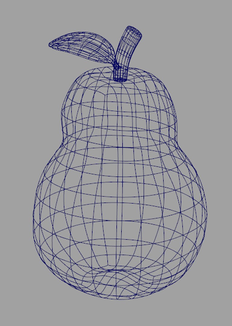 3D Stylized Pear - TurboSquid 1453189
