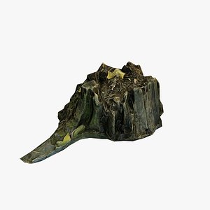 tree stump 3d model