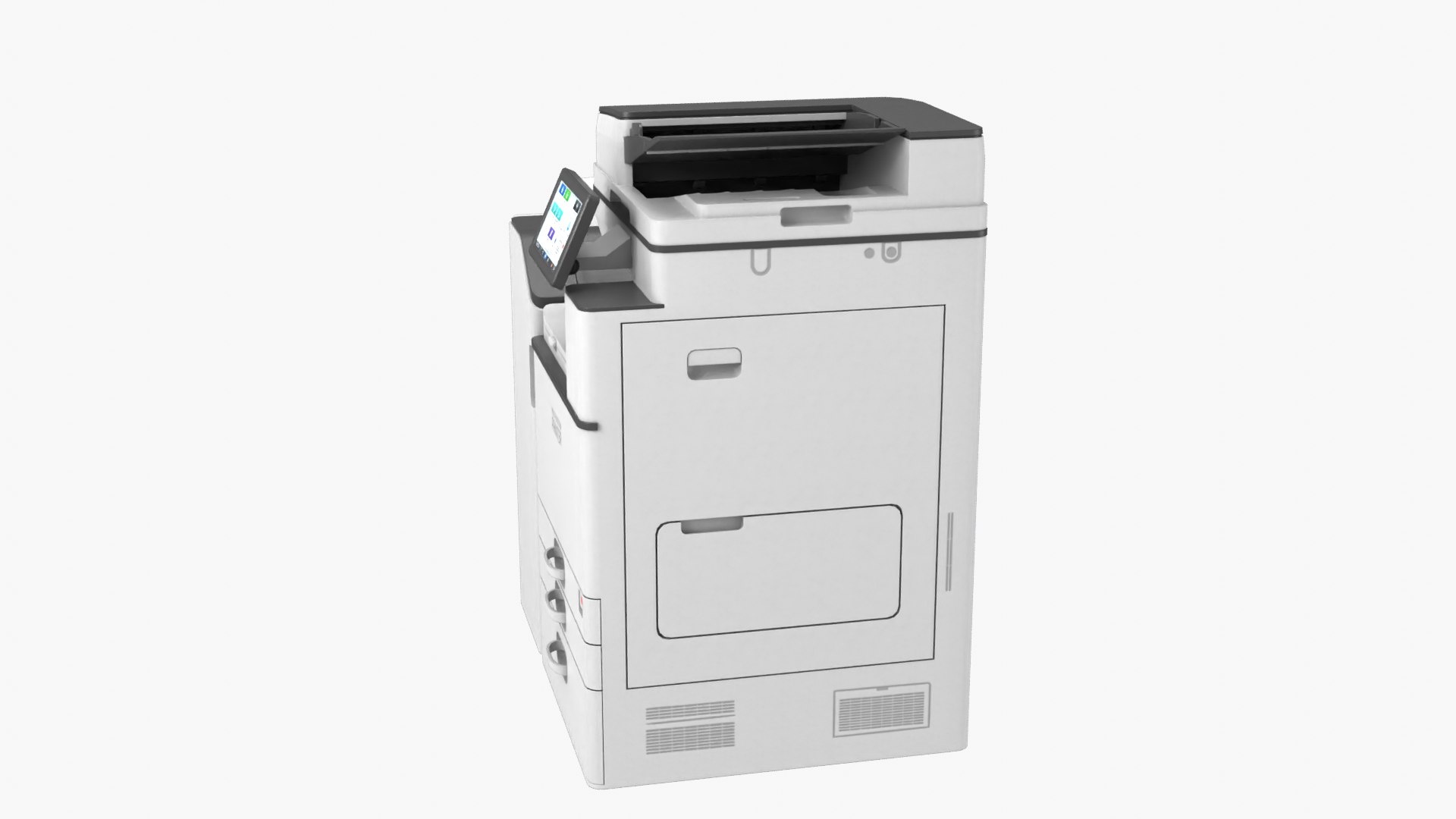 3D Multifunction Printer model - TurboSquid 2046728