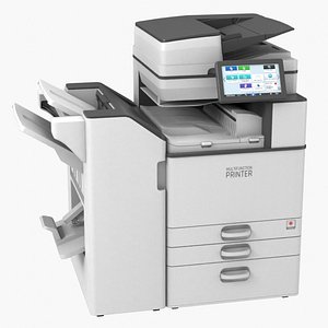 3D Multifunction Printer model