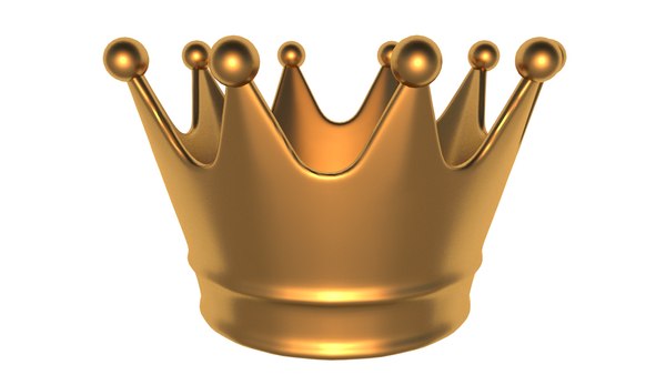 Gold Crown 3D model