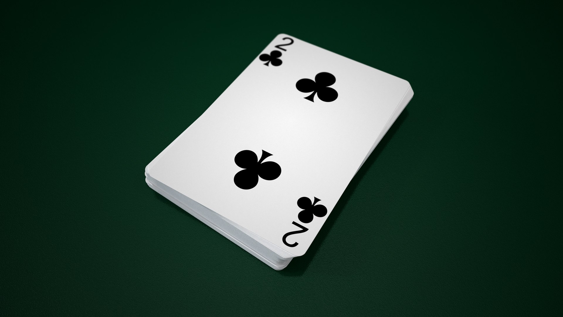 Poker Playing Cards 3D model preview