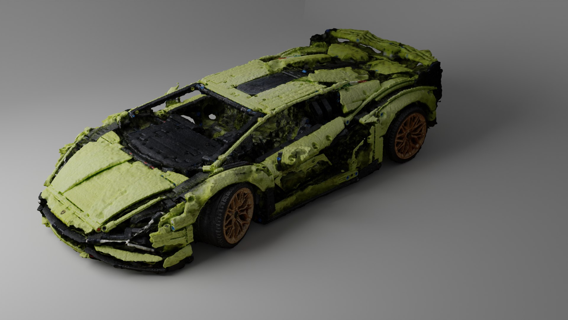 modelo 3d Lego Lamborghini Sian photogrammetry - TurboSquid 2001725