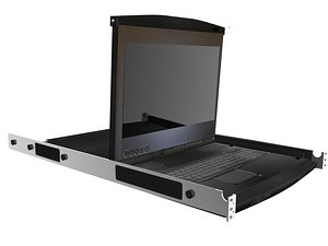 kvm tray 3d model