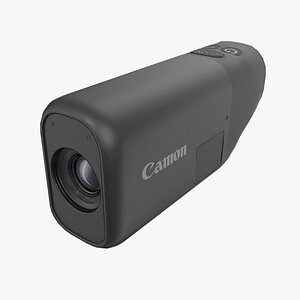 Black Action Camera 3D