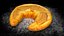 Modelo 3D de bajo polígono de Tasty Crescent Roll PBR listo para jugar