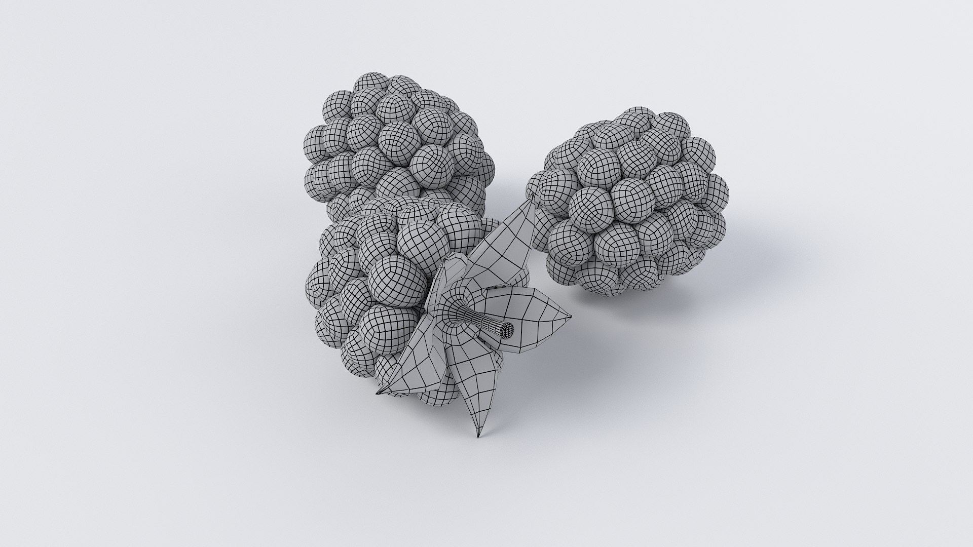Cartoon Raspberry Set 3D Model - TurboSquid 2095365
