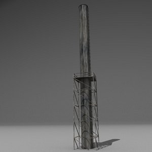 chimney 3d obj