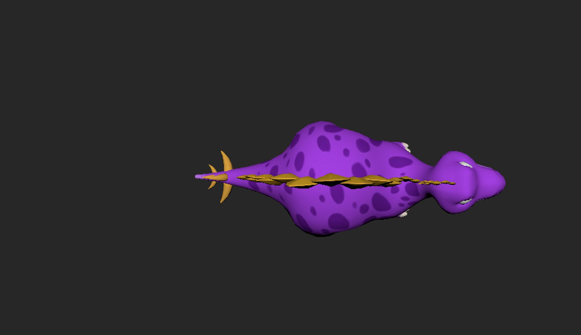 Cute Cartoon Stegosaurus Dinosaur 3D Model - TurboSquid 1628577