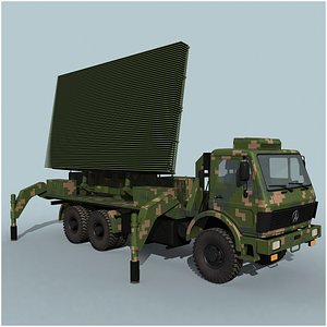 Type 305B radar 3D model