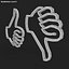 thumbs 2 3D model