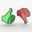 thumbs 2 3D model