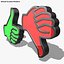 thumbs 2 3D model