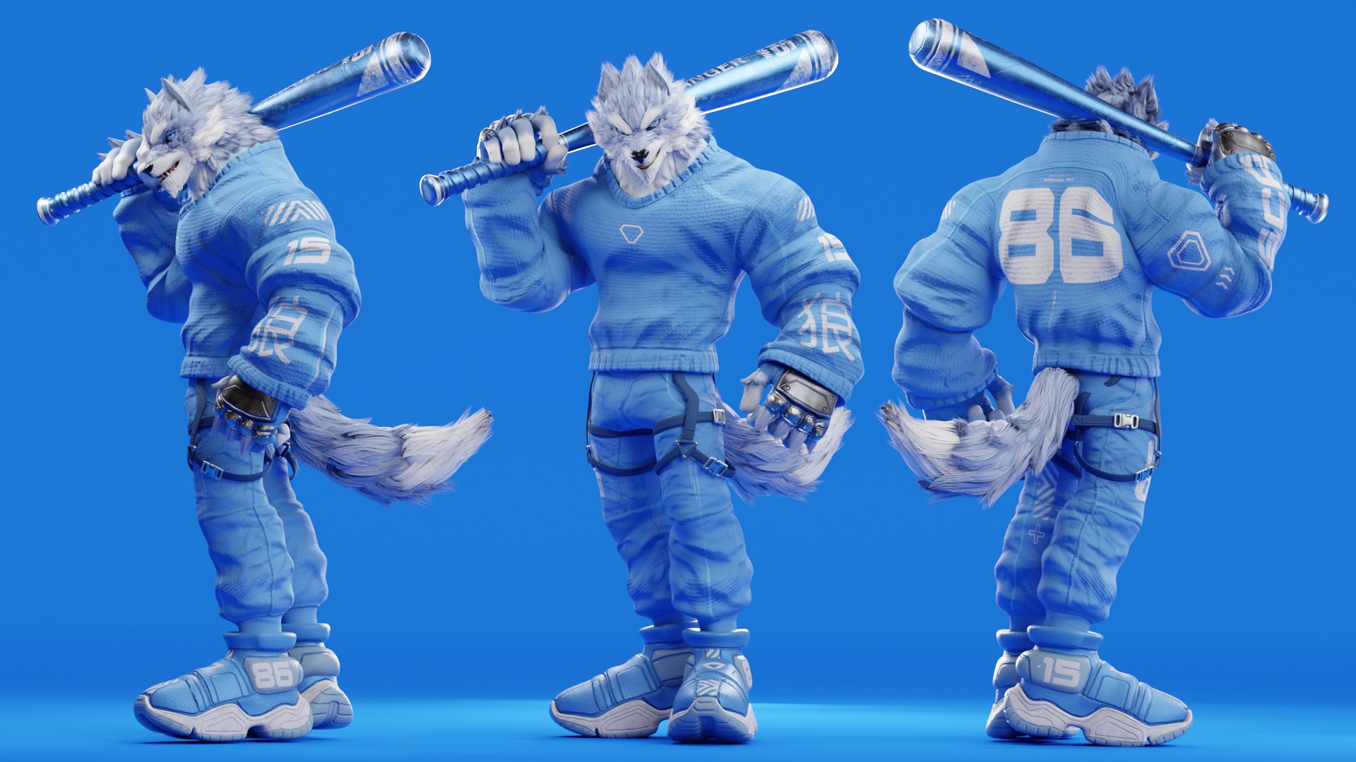 Stylized Male Furry - Terry - Complete Edition 3D model https://p.turbosquid.com/ts-thumb/fO/LmWNev/zC/11/png/1765955268/1920x1080/fit_q87/ab7035449e9c38d5a1b70f8f30d68a30d10eb559/11.jpg