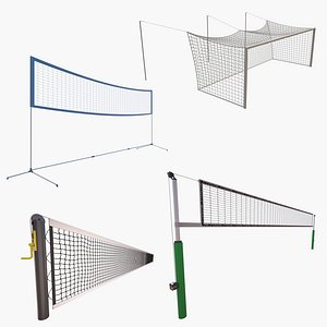 Sports Nets Collection  2 3D model