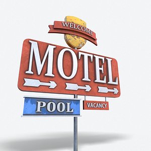 Old Motel Sign PBR