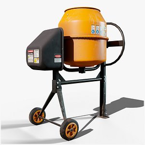 3D Portable Concrete Mixer