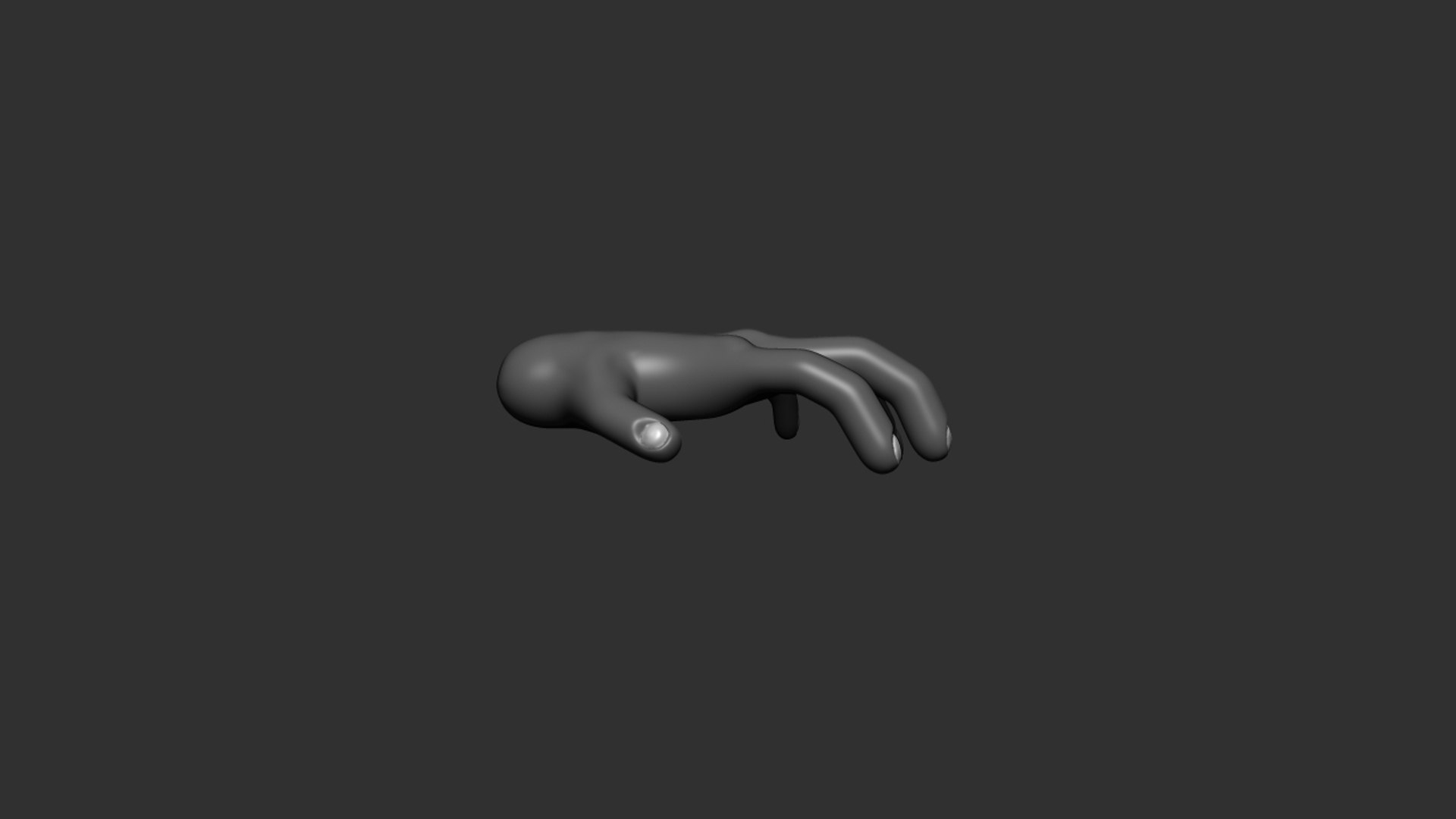 Free Obj Mode Quick Human Hand
