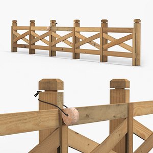 3D Livestock Salt Mineral Supplement Block on Fence