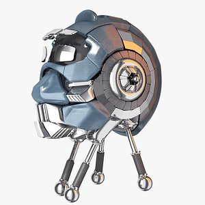 transformer head robot 3d 3ds