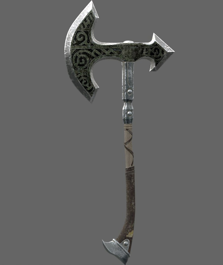 3D Axe Viking - TurboSquid 1635060