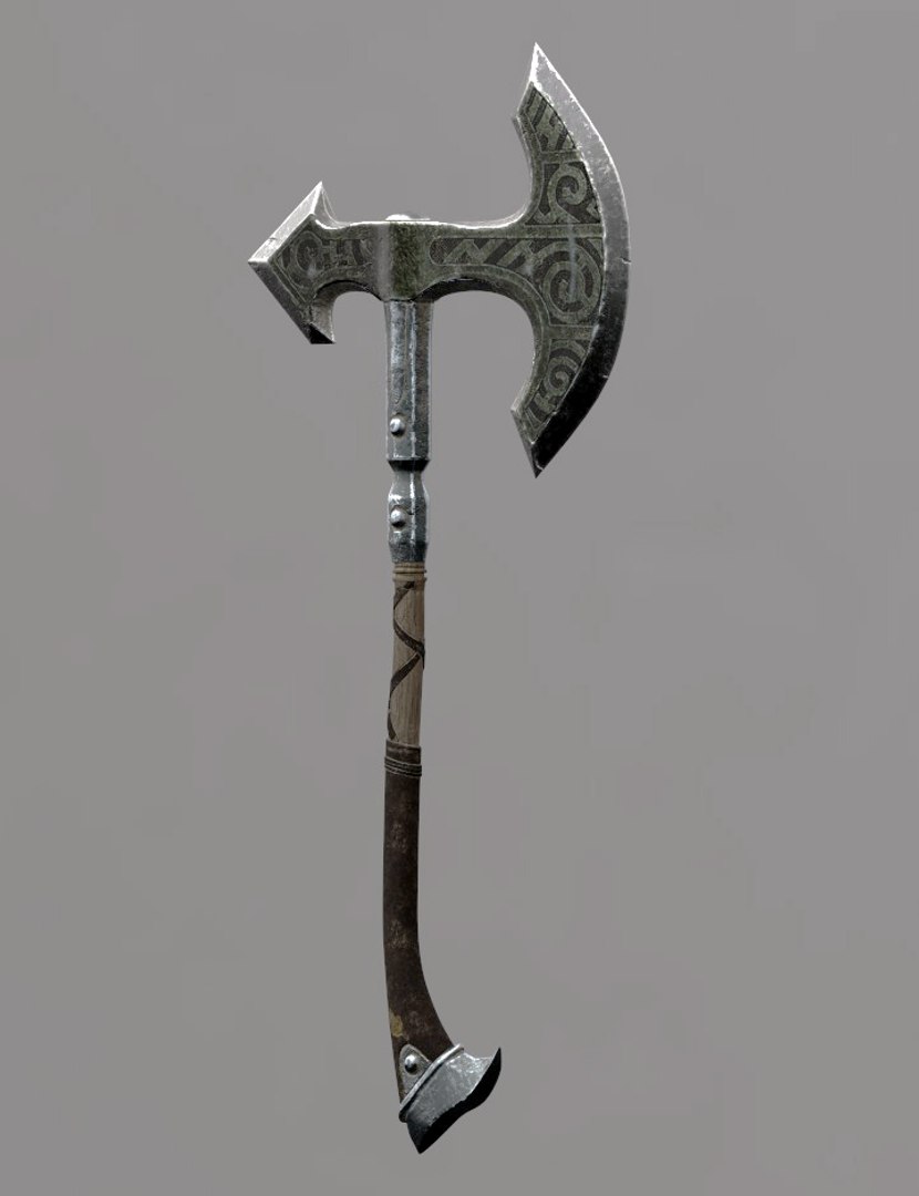 3D Axe Viking - TurboSquid 1635060