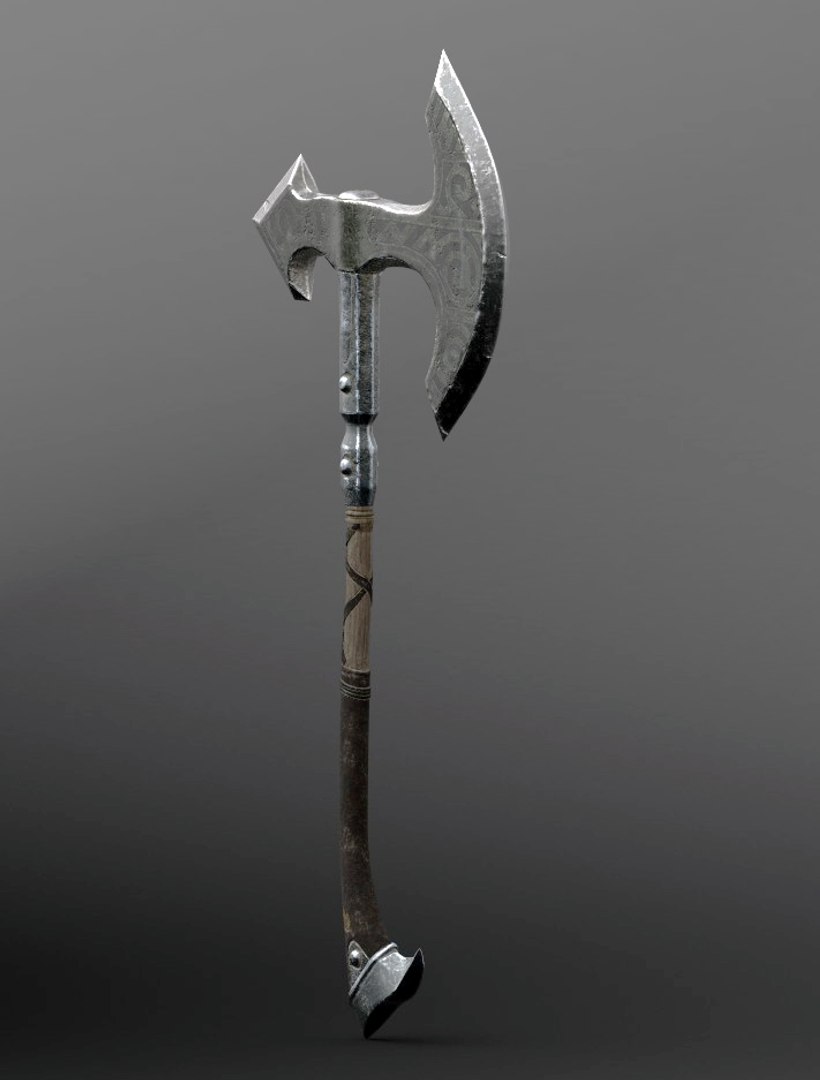 3D Axe Viking - TurboSquid 1635060