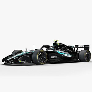 F1 Mercedes AMG W17 2026 model