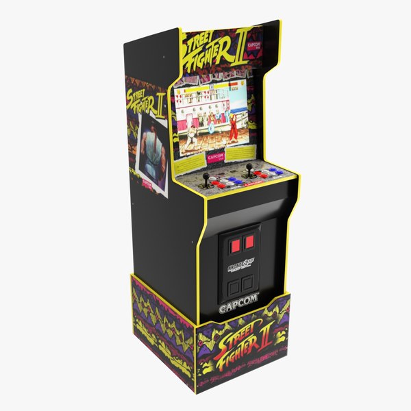 Street Fighter II Legacy Edition Full Size Arcade Machine 3D